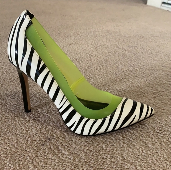 Zebra high heel pumps Without box Mix number 6 brand multicolored - Picture 2 of 5